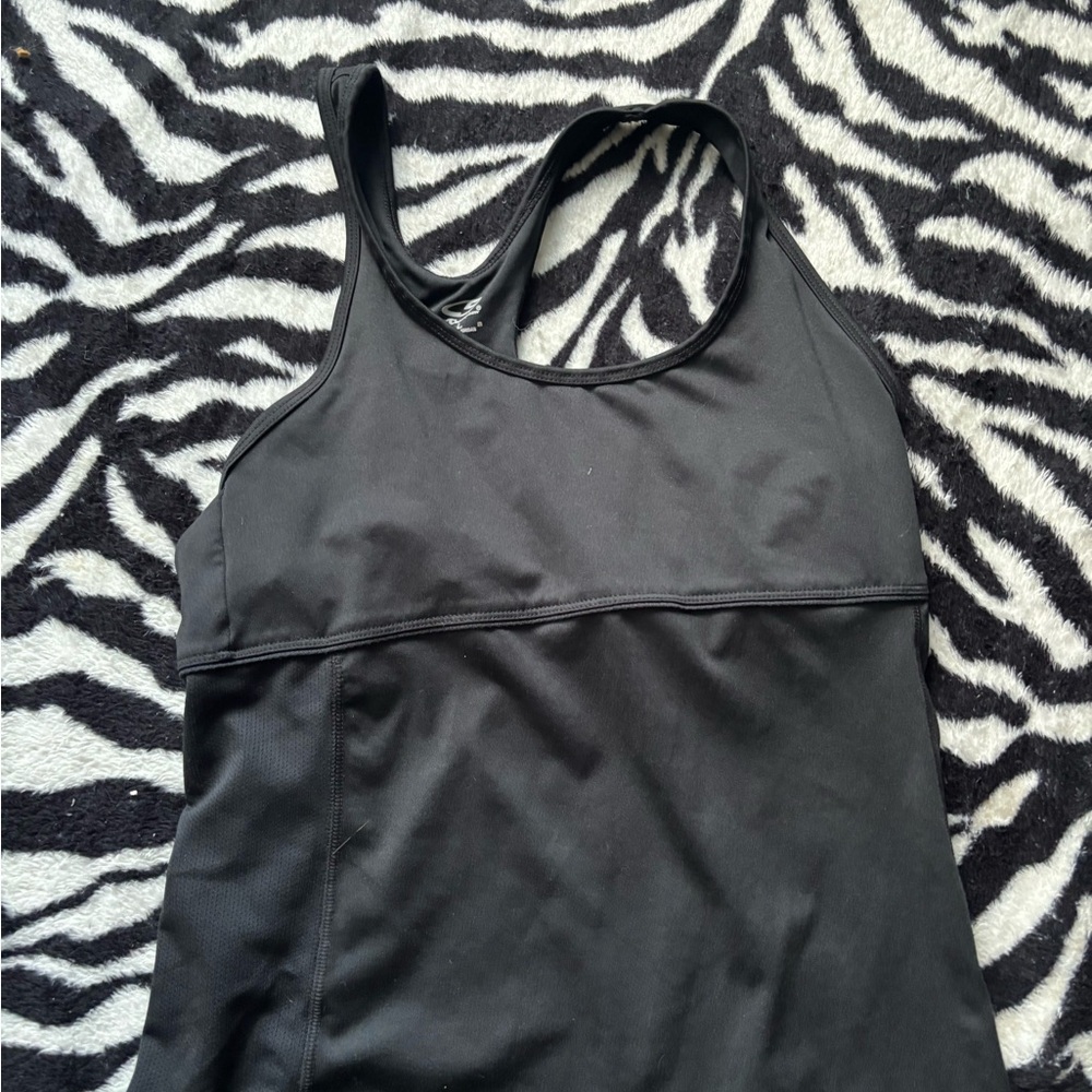 Stylish Black Workout Tank